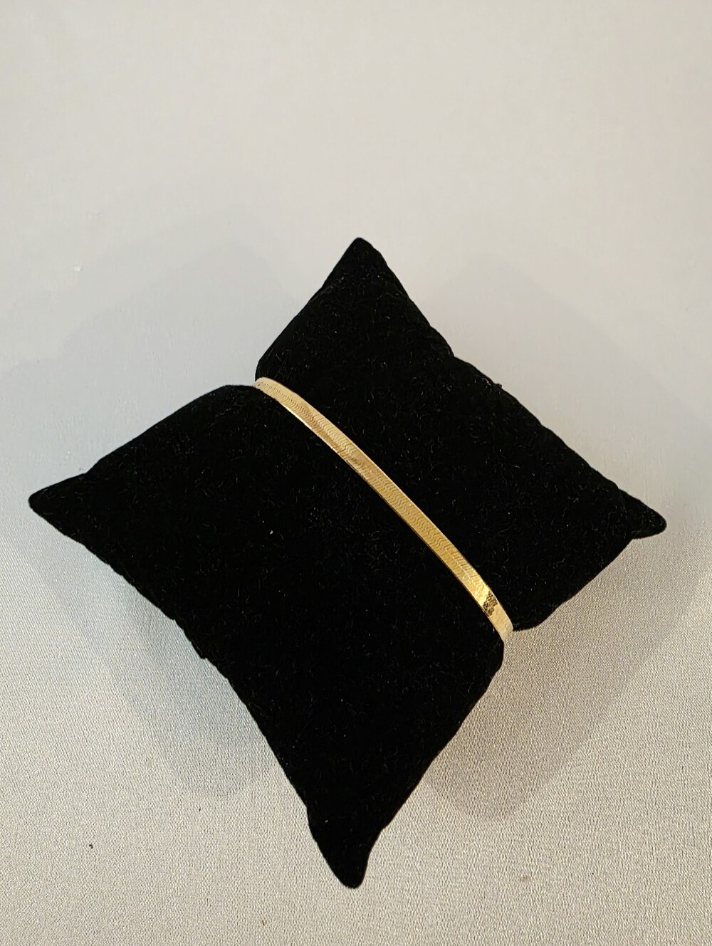 Missoma 14k Solid Gold Herringbone Bracelet, W: 3mm L: 6.25" New